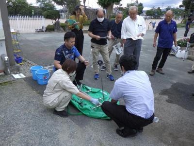 給水栓の組立