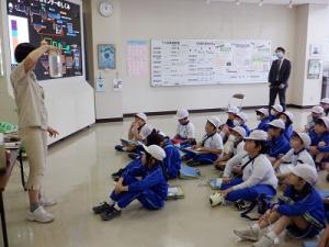 浄化センター見学の様①①