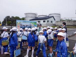 浄化センター見学の様子④