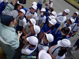 浄化センター見学の様子⑤