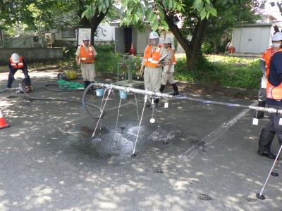 給水栓設置
