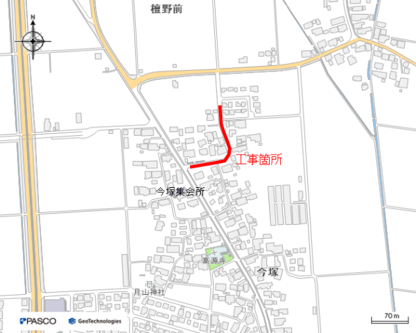 （耐震）配水管更新工事（今塚工区）