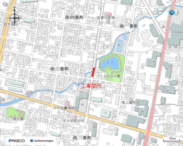 （耐震）配水管更新工事（松見町工区ほか）に伴う路面復旧工事