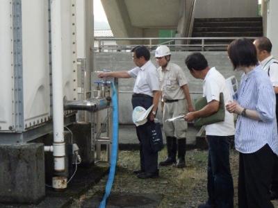 通水バルブの