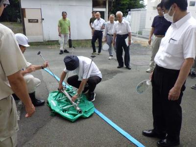 給水栓の設置