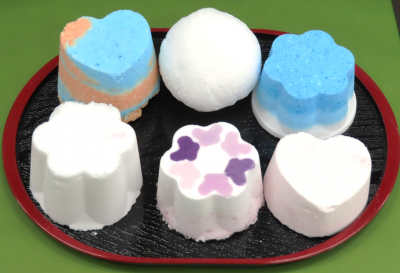 アレンジしたバスボム