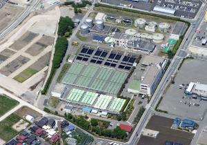 浄化センター航空写真