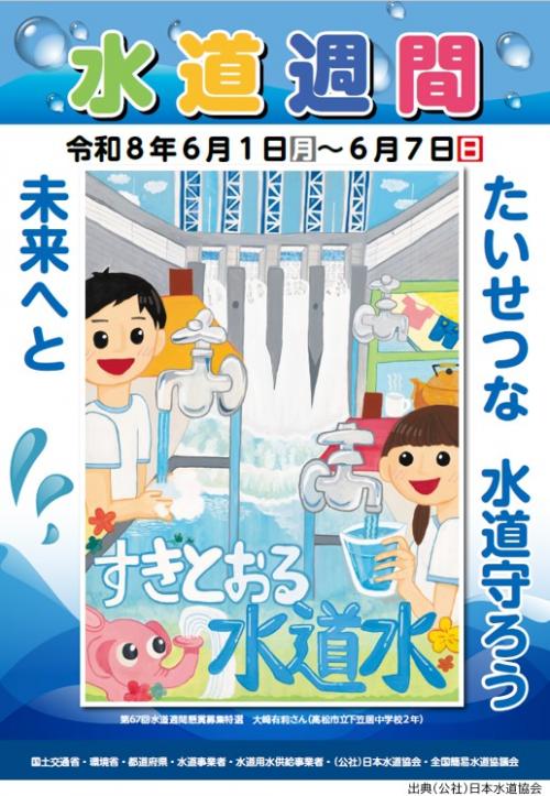 第68回水道週間のポスター