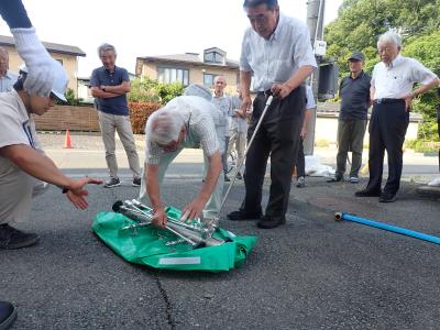 給水栓の組立