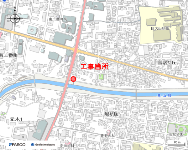 マンホールポンプ改築工事(鳥居ケ丘 第5104工区)