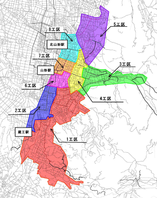 調査箇所図
