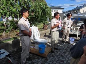 携帯トイレの説明