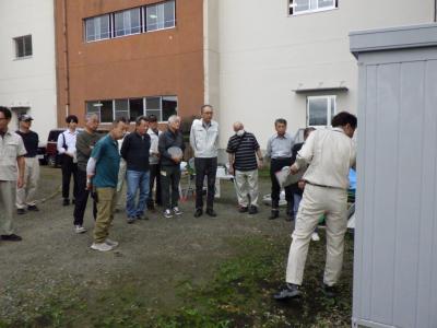 訓練の様子