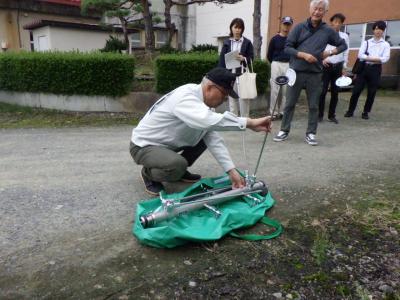 給水栓の組立